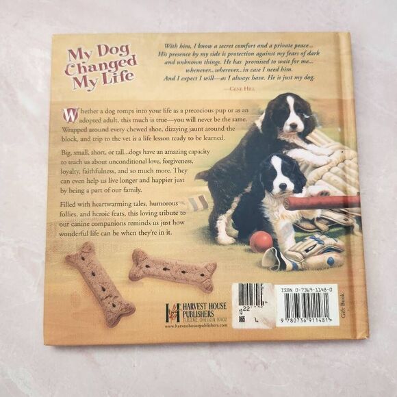 My dog changed my life kids children's hardback book puppies puppy - Picture 7 of 7